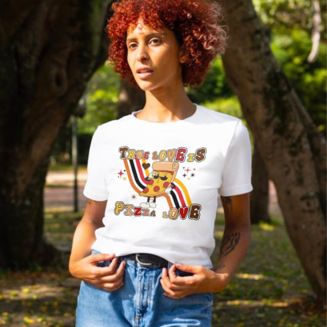 Pizza Lover | True Love T-Shirt (Criador carregado)