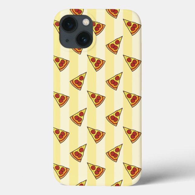 Pizza Pattern iPad Case (Verso)