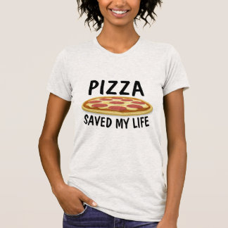 PIZZA SALVOU MINHAS Camisetas DE T-Shirts VIDA