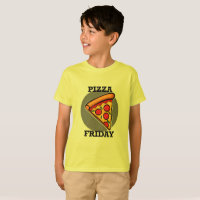 Pizza Sexta-Design - Camiseta básica para crianças