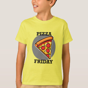 Pizza Sexta-Design - Camiseta básica para crianças