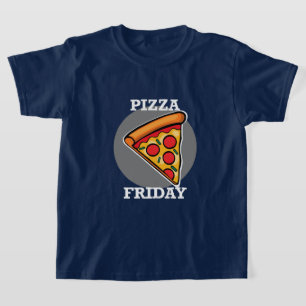 Pizza Sexta-Design - Camiseta básica para crianças
