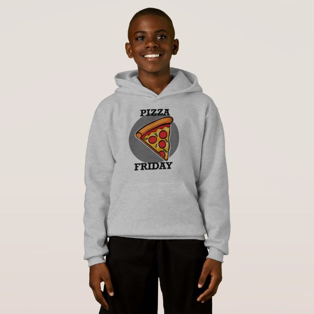 Pizza Sexta-Design - Pullover Hoodie (Frente Completa)