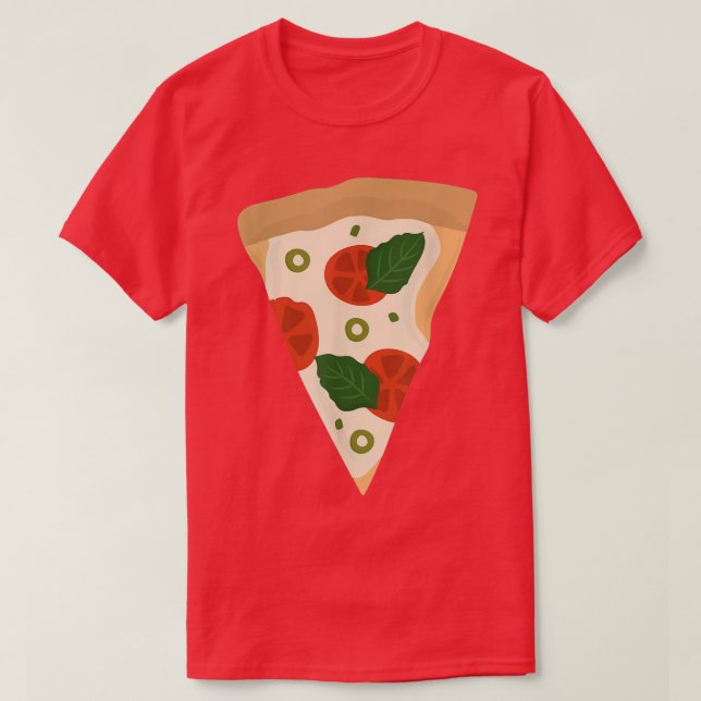 Pizza Slice T-Shirt (Frente do Design)
