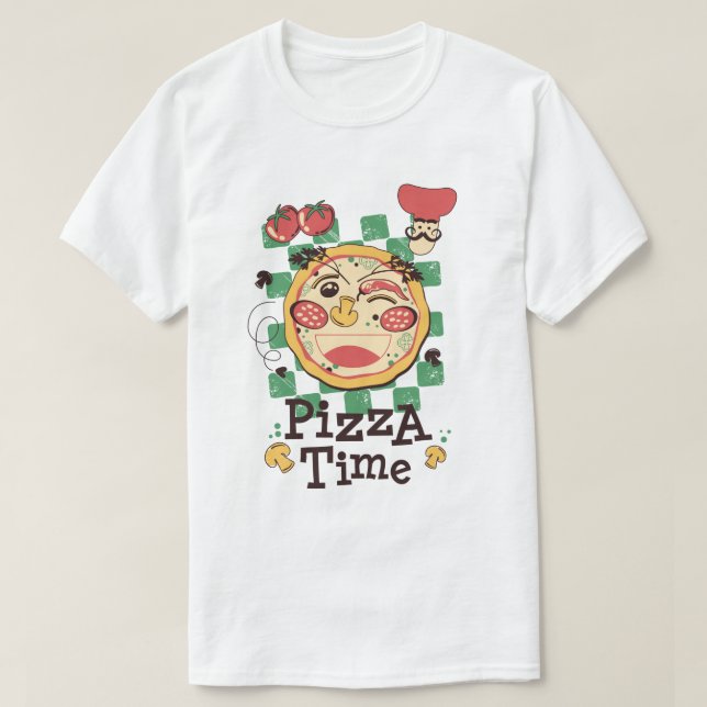 Pizza T-Shirt (Frente do Design)