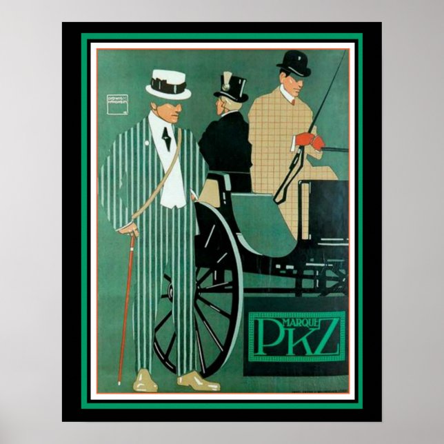 PKZ Marque Deco Ad Poster 16 x 20 (Frente)