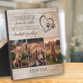 Placa 3 Fotos Perda de Animal Rústico