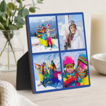 4 Colagem de Fotos em Grid de Férias de Inverno Az