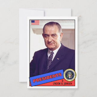 Placa Baseball Lyndon B. Johnson