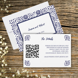 PLACA BLUE MEXICAN TALAVERA ENCLOUSURE