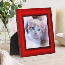 Borda de Fotografias Quadradas de Frame Vermelho