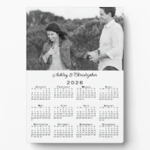 Calendário Personalizado 2026 de Fotos e Nomes