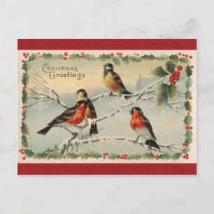 Placa cartões de natal