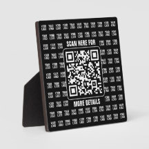 Código QR promocional (editável) mais padrão de lo