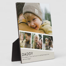 Colagem de Faixa de Foto do Papai Moderno