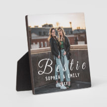Colagem de Fotos de Melhor Amiga – Presente com No