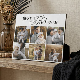 Placa Colagem de Fotos Personalizada Moderna 6 Melhor Pa