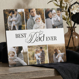 Placa Colagem de Fotos Personalizada Moderna 6 Melhor Pa
