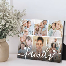 Colagem de Fotos Personalizadas da Família