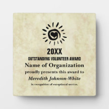 Voluntário excepcional do Prêmio do Ano