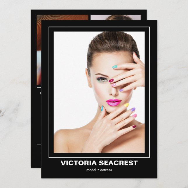 Placa Comp de Modelo Duplo Lado da Borderline 4 (Frente/Verso)