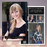 Placa Comp do Modelo de Ator de Foto 6 Moderno 5,5<br><div class="desc">Este cartão composto moderno (também conhecido como cartão Zed) o ajudará a se apresentar a potenciais clientes e se destacar da multidão! Há espaço para você carregar seis fotos do seu portfólio, certifique-se de incluir um close-up claro e não filtrado do seu rosto (uma foto retrato), um tiro no corpo...</div>