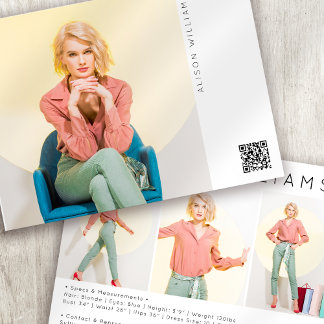 Placa Comp do Modelo de Ator Fotográfico Moderno 5