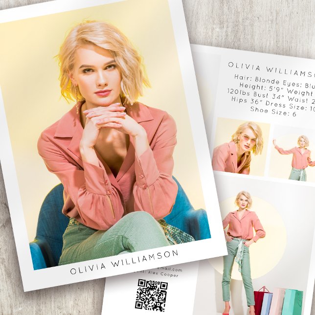 Placa Comp do Modelo de Ator Fotográfico Moderno 6 (Criador carregado)