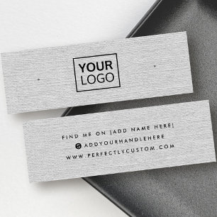 Placa de afixação do brinco de cinza clara