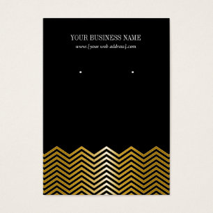 Placa de Alarme Personalizada Chevron Dourada Pret