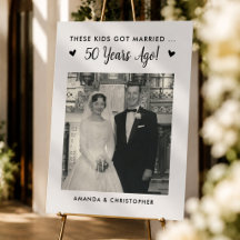 Placa de Aniversário de Casamento These Kids Got M