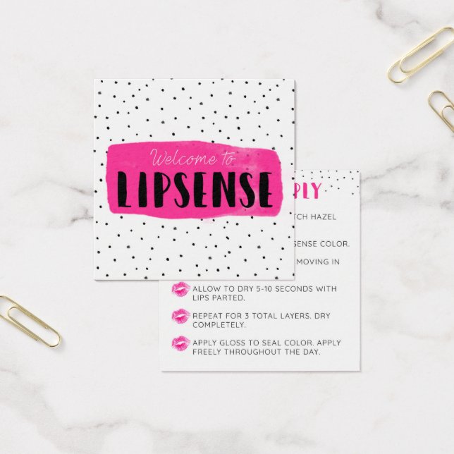 Placa de Aplicativo Flirty Fuchsia LipSense (Escritótio)