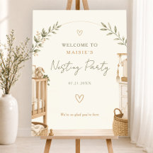 Placa de Boas-Vindas para Festa de Encontro Boho N