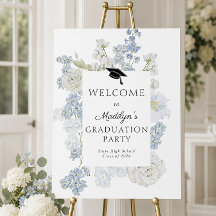 Placa de Boas-Vindas para Festa de Formatura com F