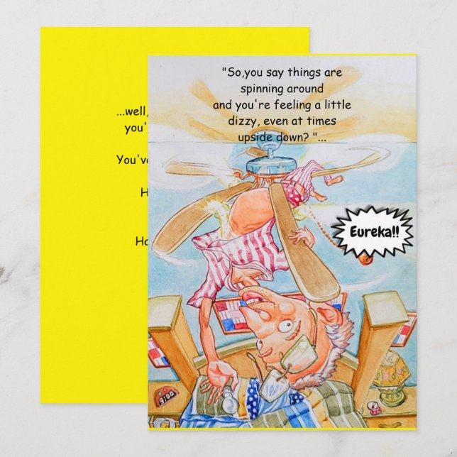 Placa de cartões de aniversários com velhos de 5 a (Frente/Verso)