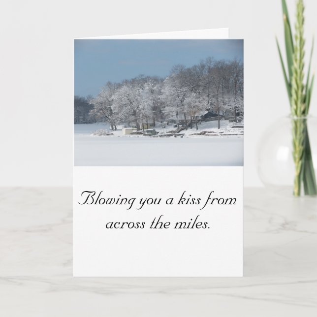 Placa de cartões de natal (Frente)