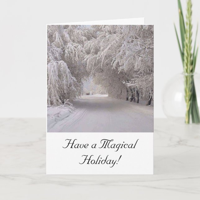 Placa de cartões de natal (Frente)