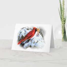 Placa de Cartões de natal Cardinal