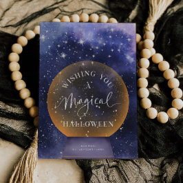 Placa de Cartões de natal Celestial de Halloween m