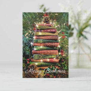Placa de Cartões de natal de Bookmas Mini Feliz