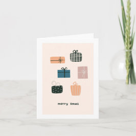 Placa de Cartões de natal Desenhada à Mão