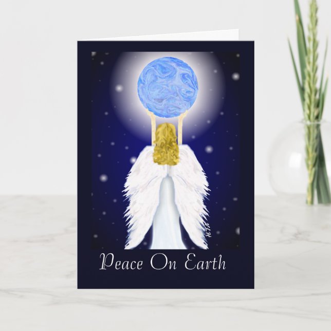 Placa de Cartões de natal em Boas Mãos (Frente)