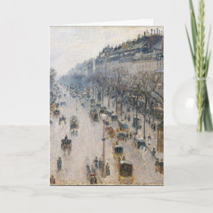 Placa de Cartões de natal francesa