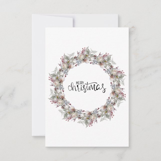 Placa de cartões de natal nº 33 (Frente)