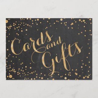 Placa de Casamento de Cartões e Presentes,