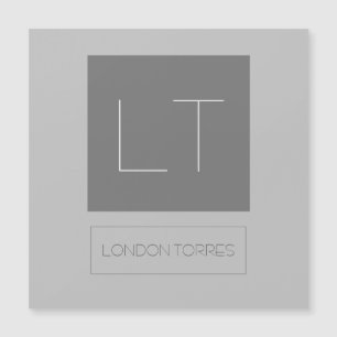 Placa de Cinzas de Monograma Atrativo