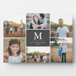 Placa de Colagem de Fotos Personalizada 6 com Ease