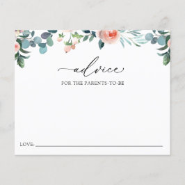 Placa de conselho de Chá de chá para os futuros pa