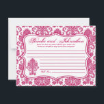 Placa de conselho gravável, Impressão de cadarço b<br><div class="desc">Essas adoráveis placas de conselho graváveis são a adição perfeita a qualquer chá de fraldas ou festa de aniversário. Basta entregar estas cartas aos seus convidados, juntamente com canetas Sharpie de ponta fina. Seus hóspedes podem anotar qualquer conselho que tenham para a nova mamãe ser ou para o aniversariante ou...</div>