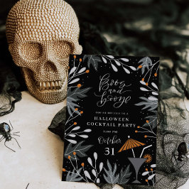 Placa de Convite de festas de coquetel do Dia das 